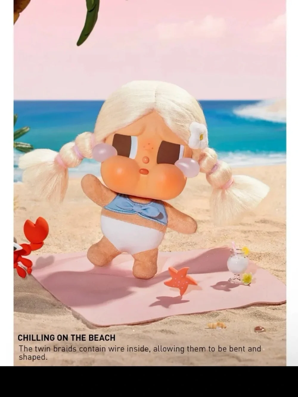 CryBaby Vacation Mode On “Chilling On The Beach”